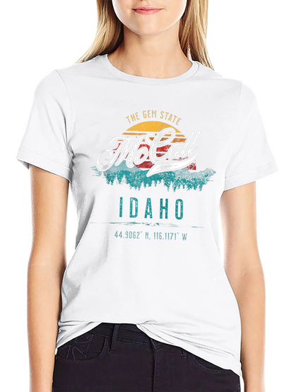McCall Idaho Gem State Graphic T-Shirt