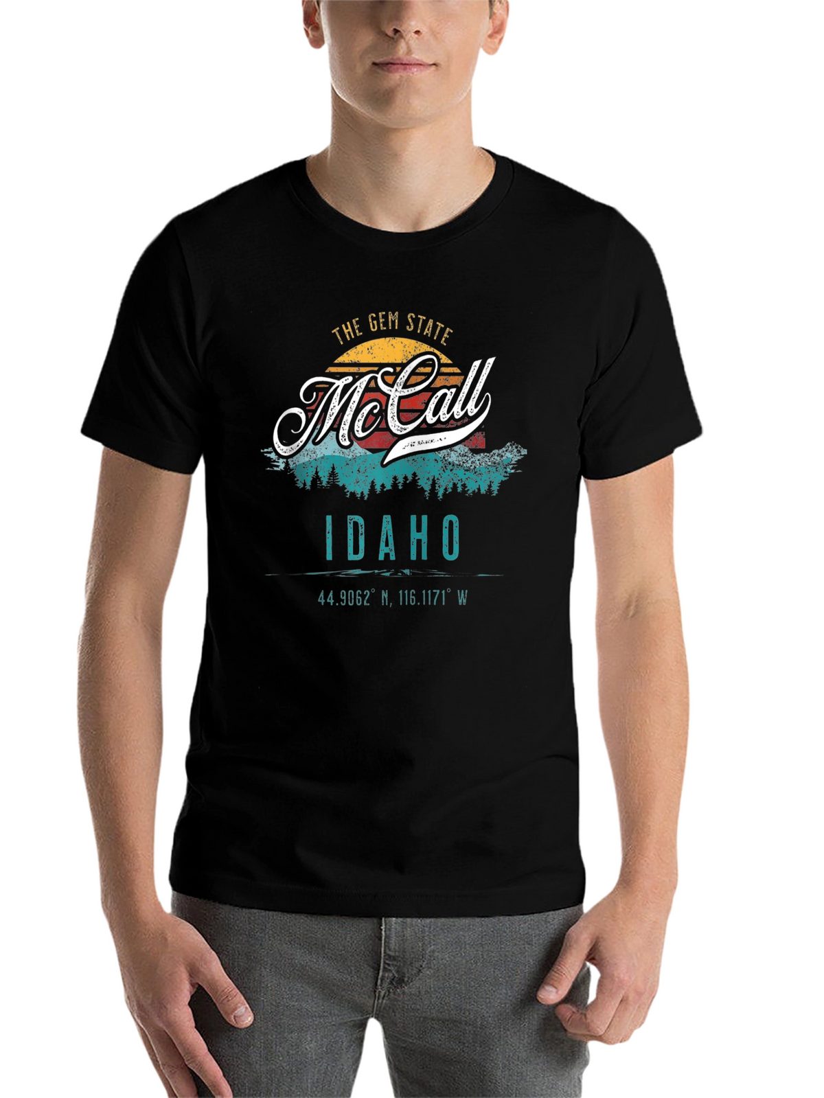 McCall Idaho Gem State Graphic T-Shirt