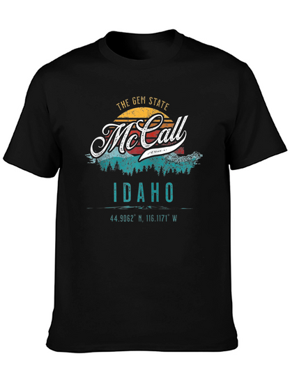 McCall Idaho Gem State Graphic T-Shirt