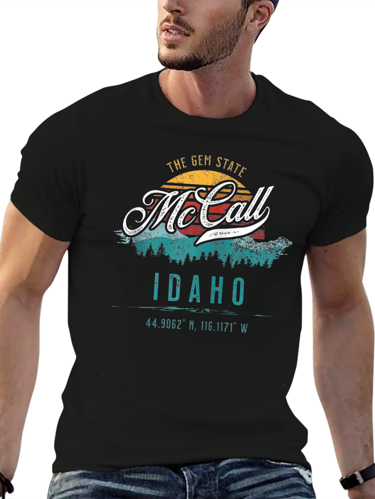 McCall Idaho Gem State Graphic T-Shirt