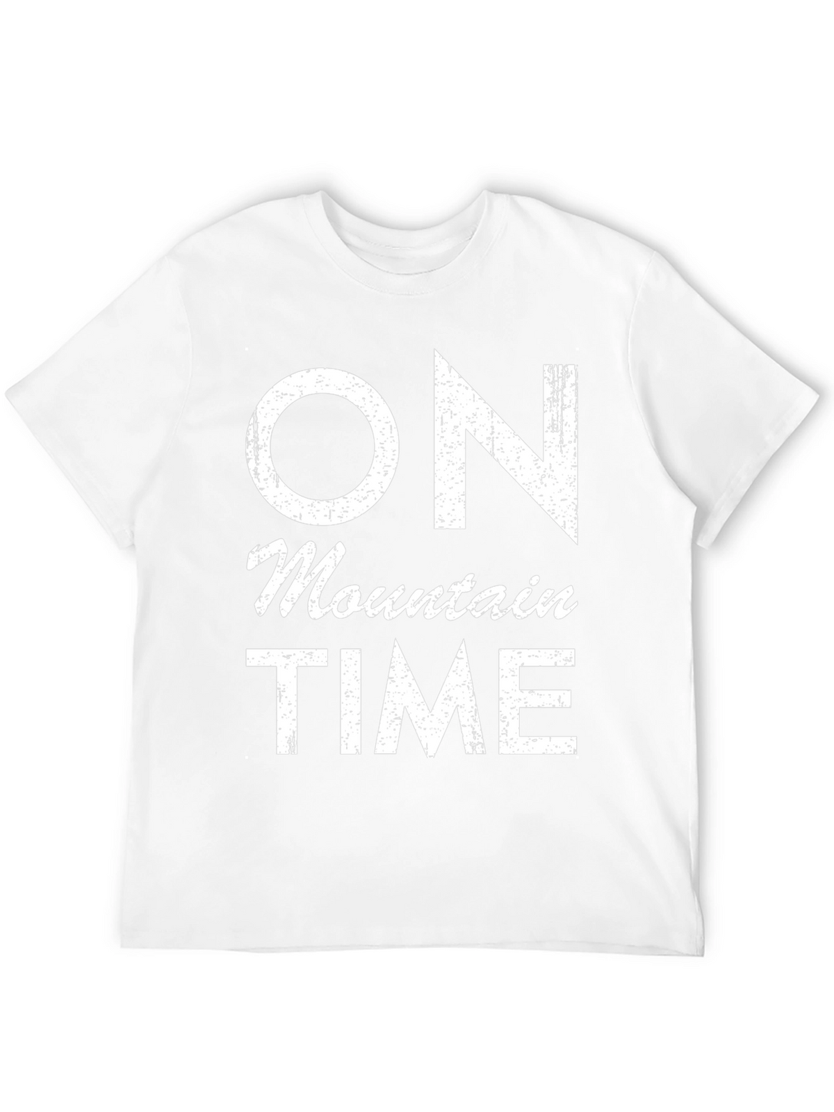 On Mountain Time Black Graphic Tee