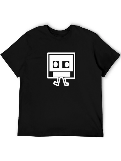 Geometry Dash Inspired Graphic T-Shirt