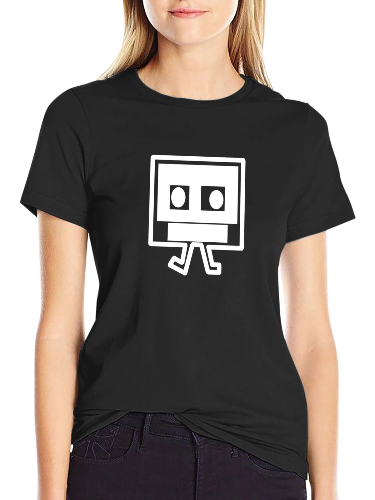 Geometry Dash Inspired Graphic T-Shirt