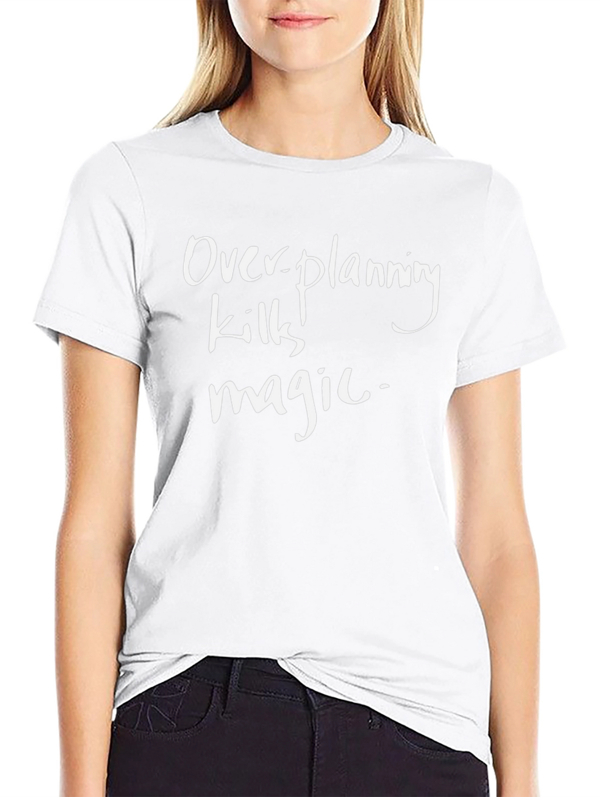 Overplanning Kills Magic T-Shirt - Black