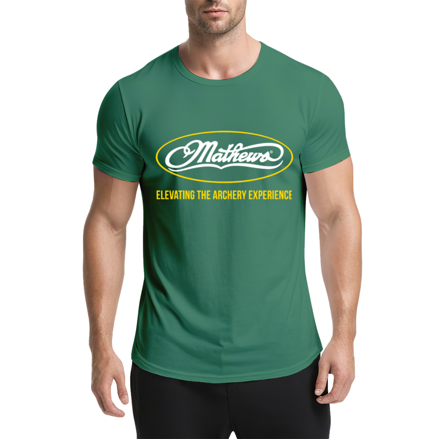Mathews Elevating The Archery Experience Bowhunting Purple Tee