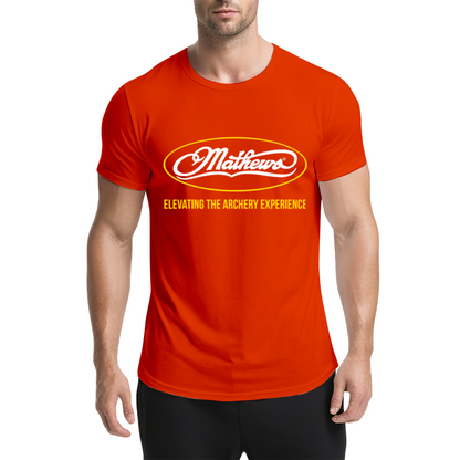 Mathews Elevating The Archery Experience Bowhunting Purple Tee