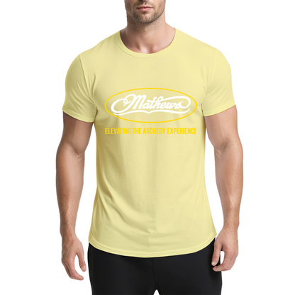 Mathews Elevating The Archery Experience Bowhunting Purple Tee