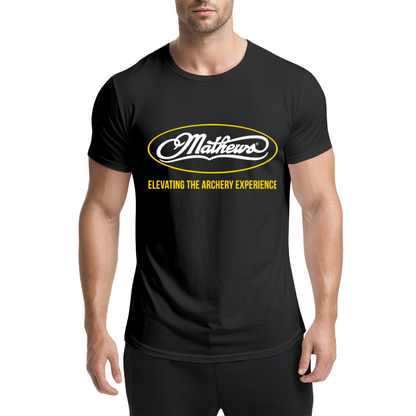 Mathews Elevating The Archery Experience Bowhunting Purple Tee