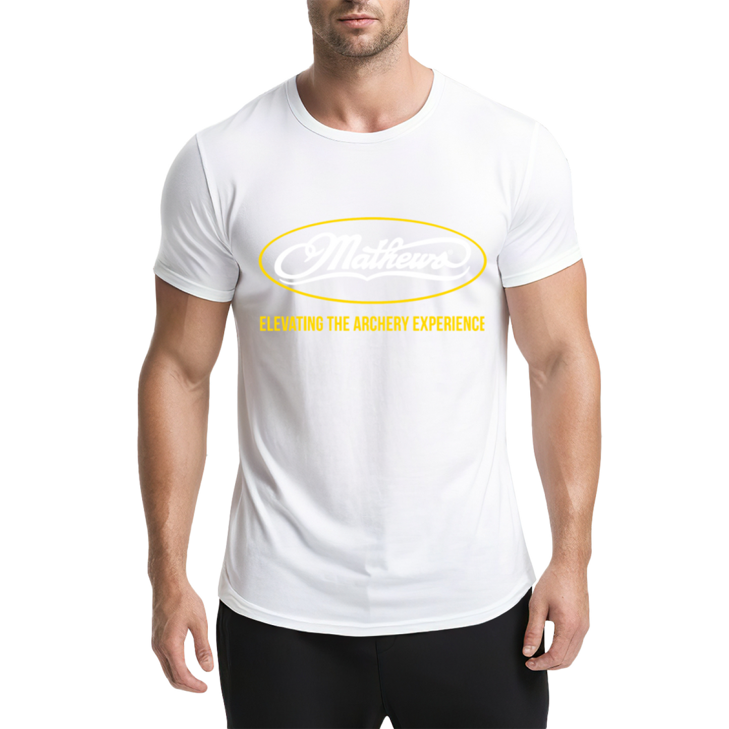 Mathews Elevating The Archery Experience Bowhunting Purple Tee