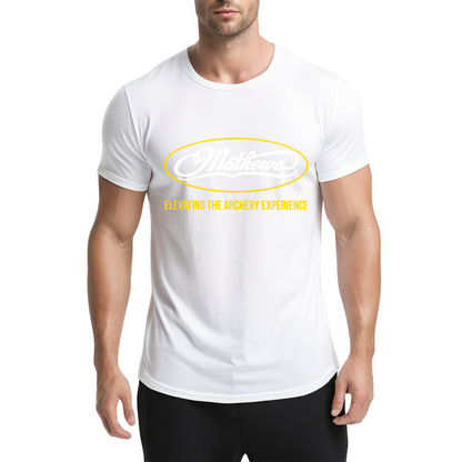 Mathews Elevating The Archery Experience Bowhunting Purple Tee