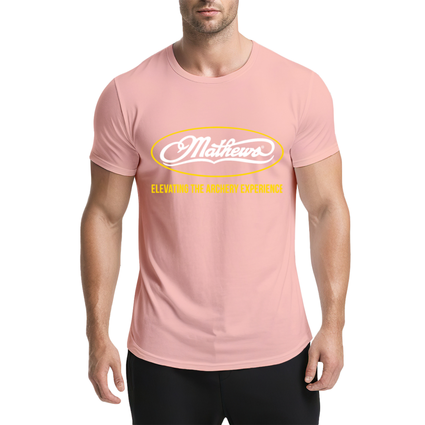 Mathews Elevating The Archery Experience Bowhunting Purple Tee