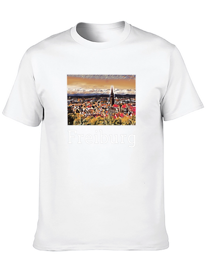 Freiburg T-Shirt - Cityscape Graphic Tee