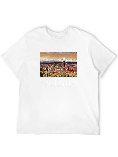 Freiburg T-Shirt - Cityscape Graphic Tee