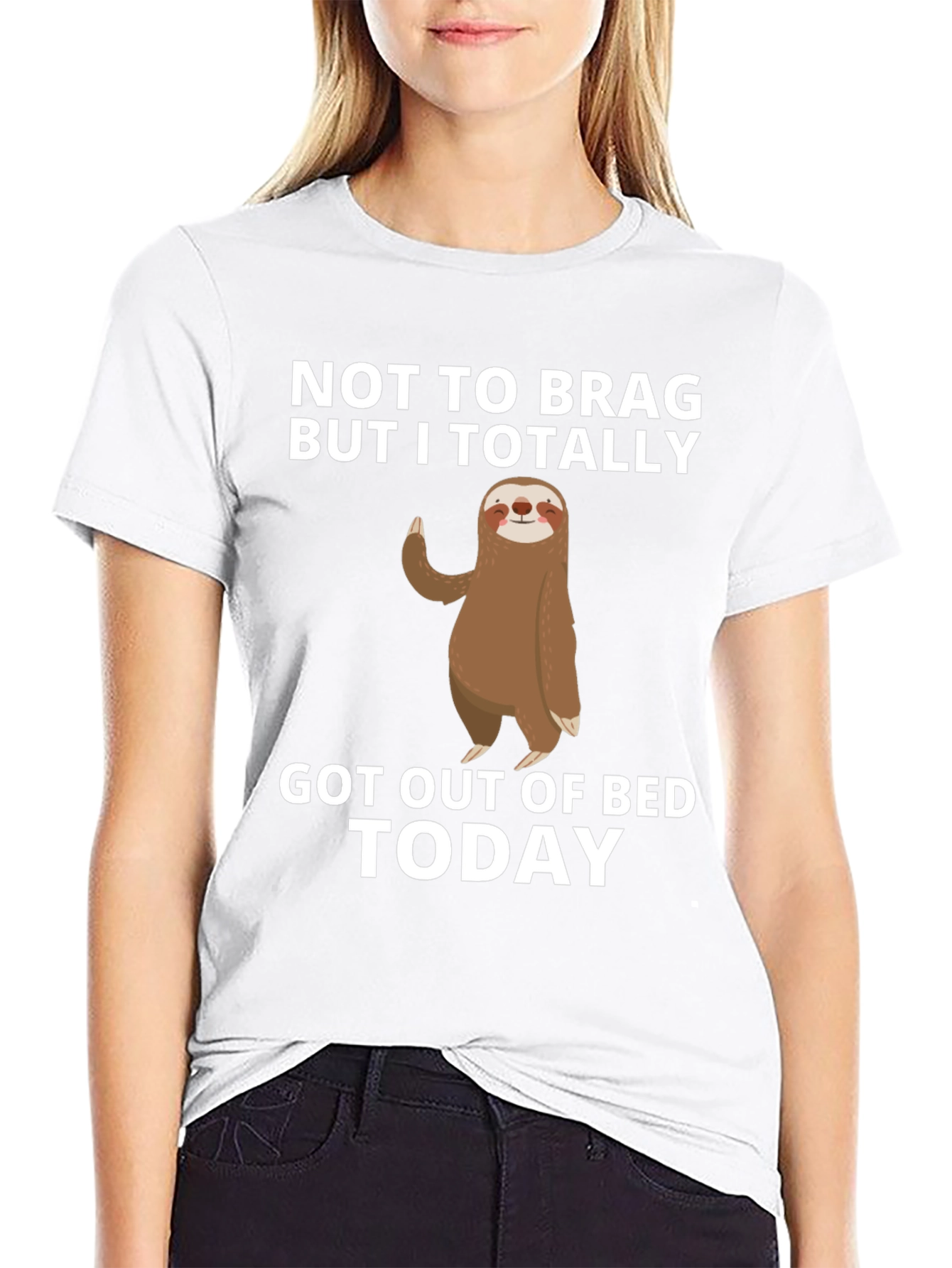 Funny Sloth Got Out of Bed T-Shirt