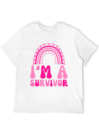 Im A Survivor T-Shirt Breast Cancer Awareness