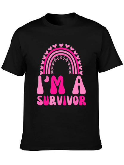 Im A Survivor T-Shirt Breast Cancer Awareness