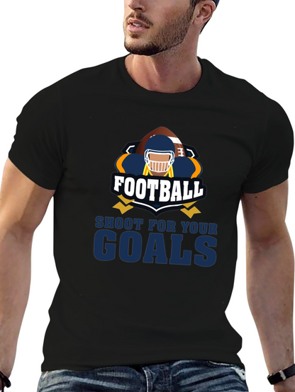 Football Goals Graphic T-Shirt