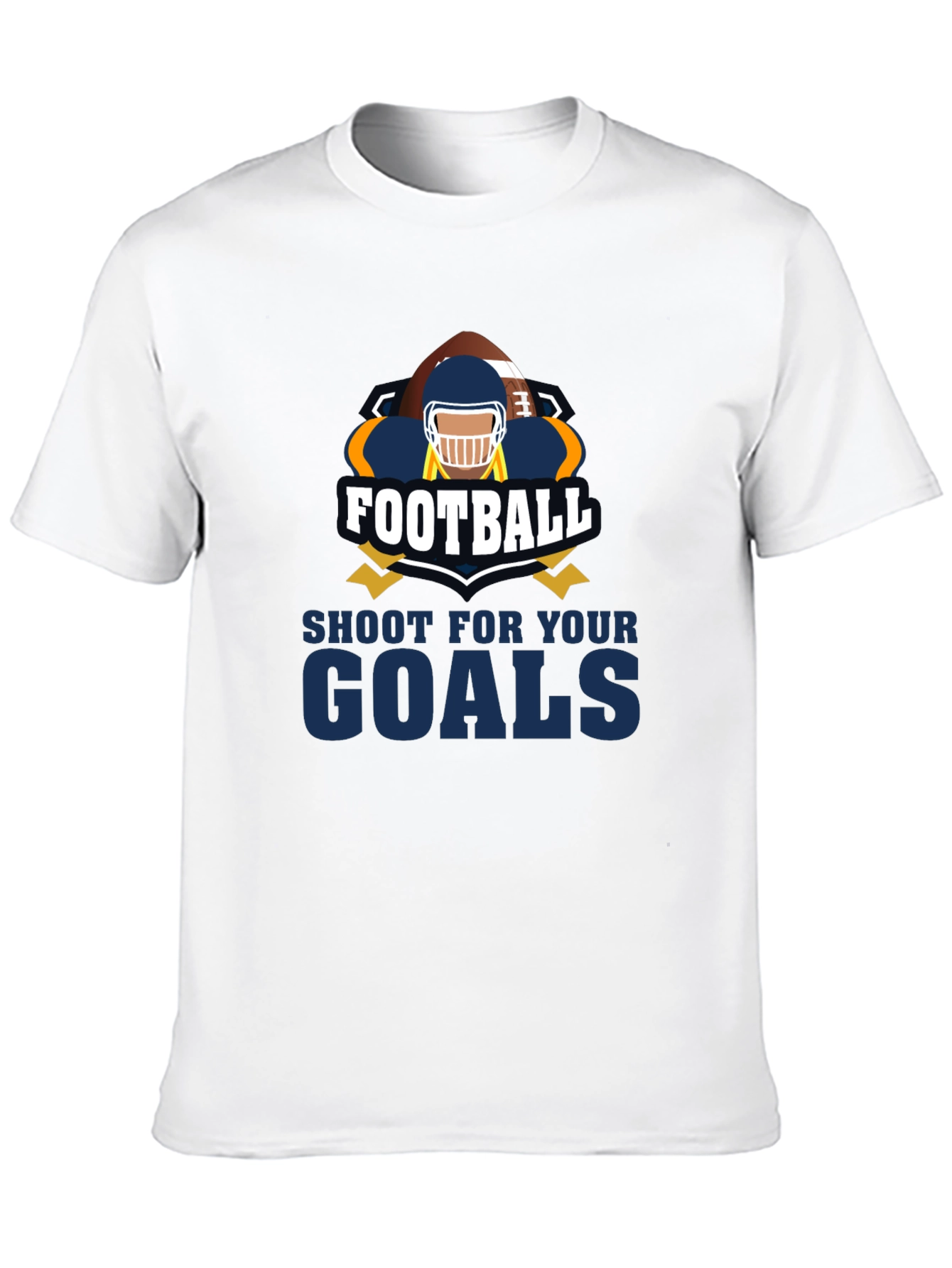 Football Goals Graphic T-Shirt