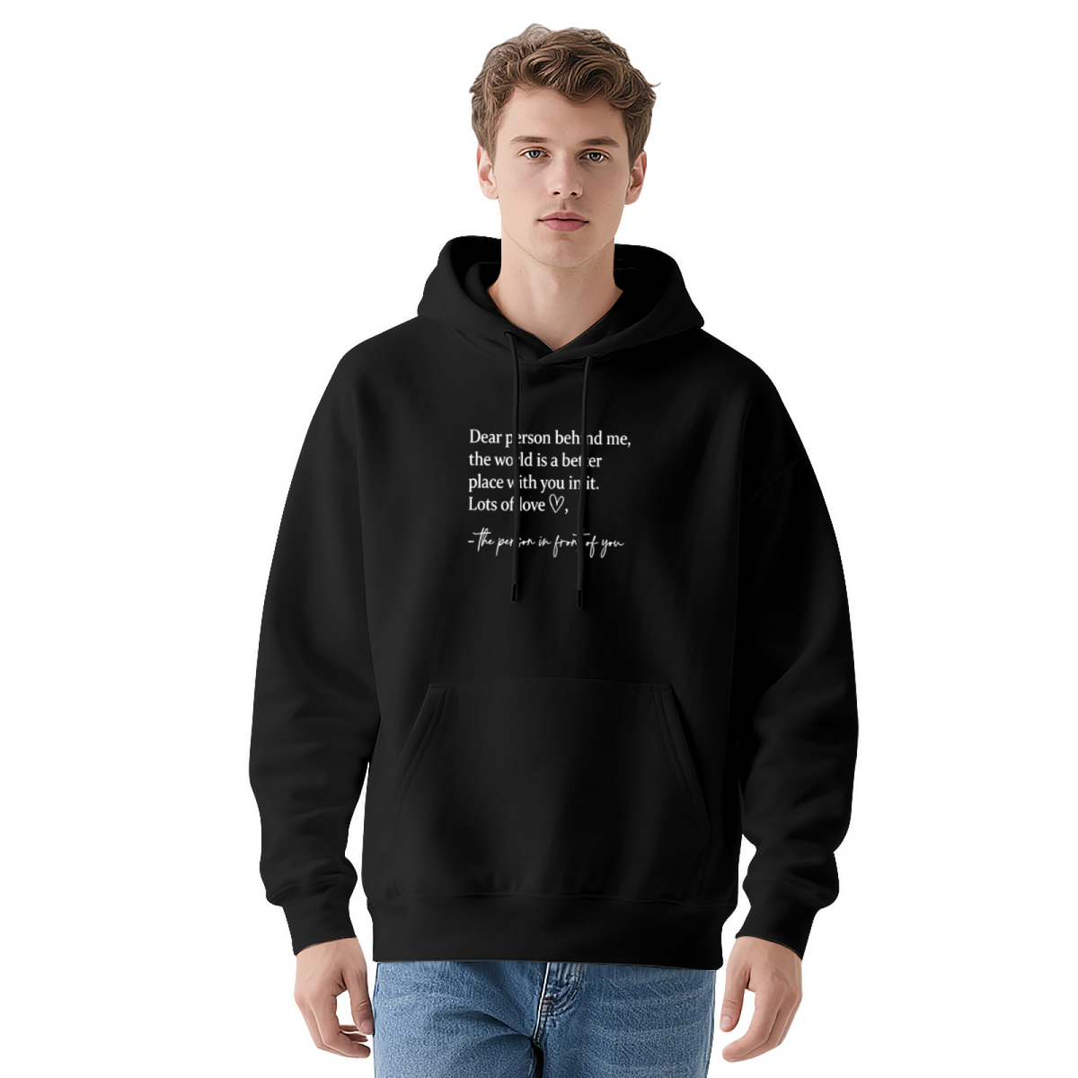 Heartwarming Inspirational Message Hoodie
