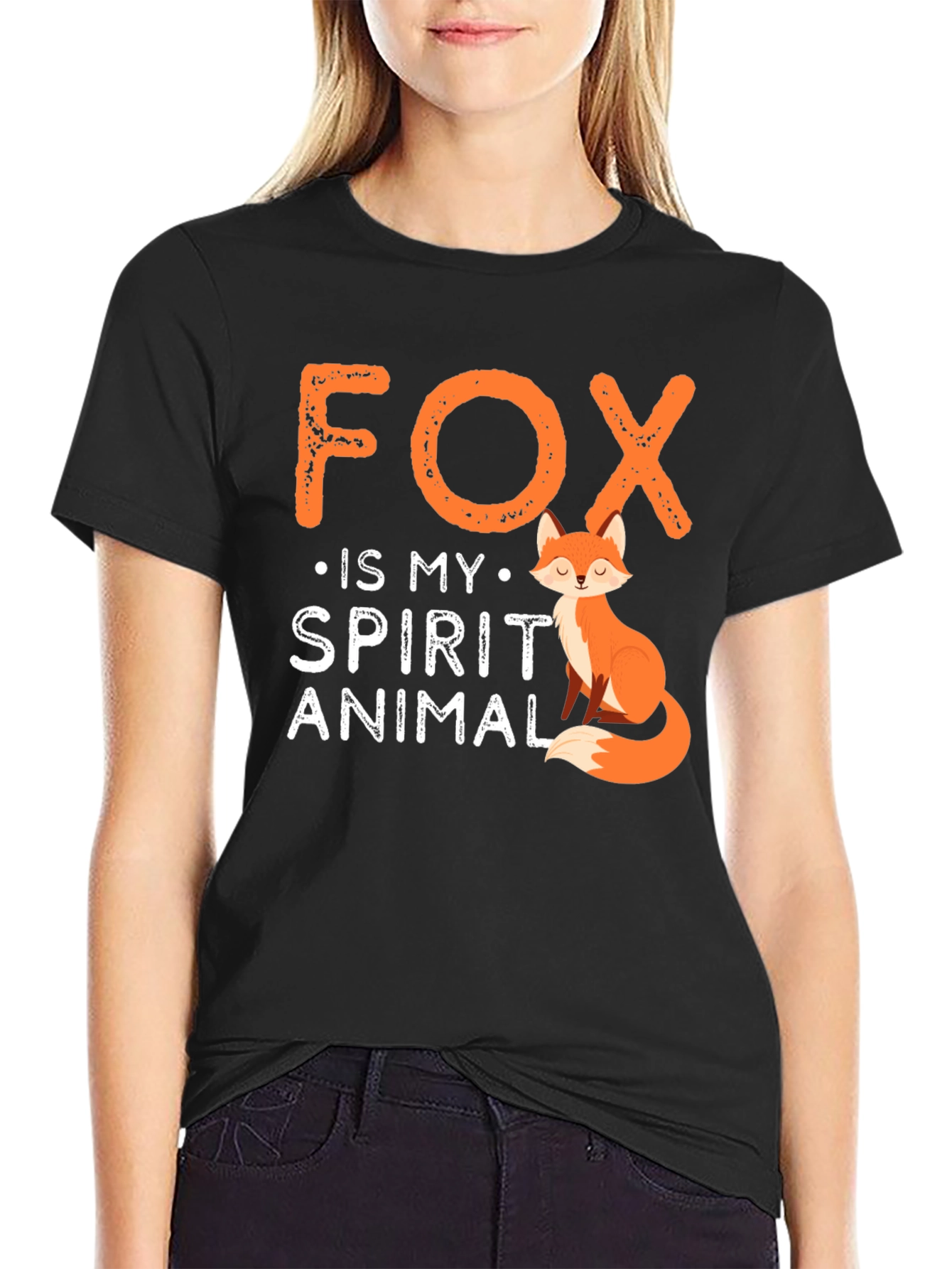 Fox Is My Spirit Animal Graphic Tee