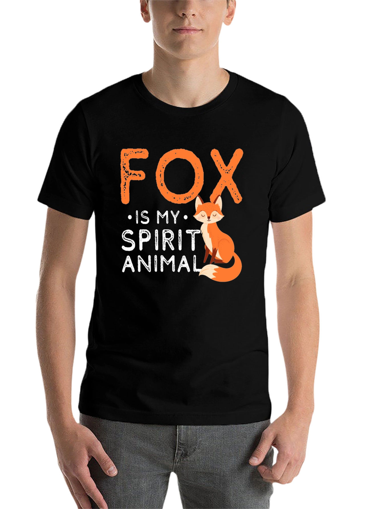 Fox Is My Spirit Animal Graphic Tee