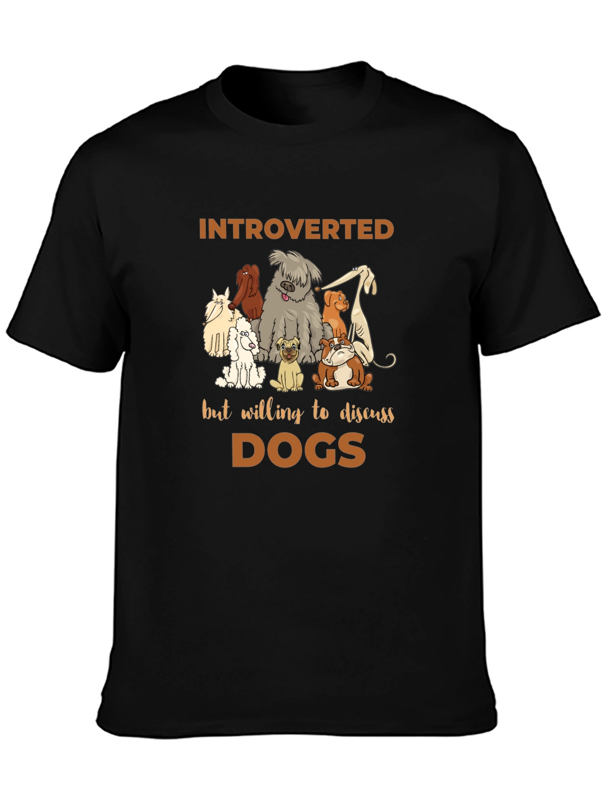 Introverted Dog Lover T-Shirt