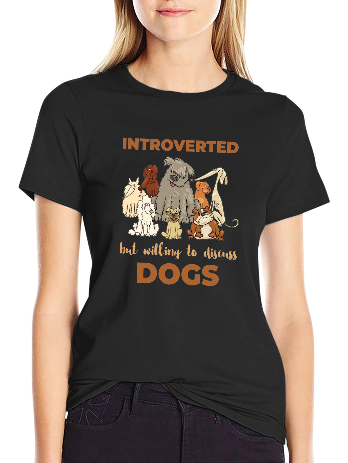 Introverted Dog Lover T-Shirt