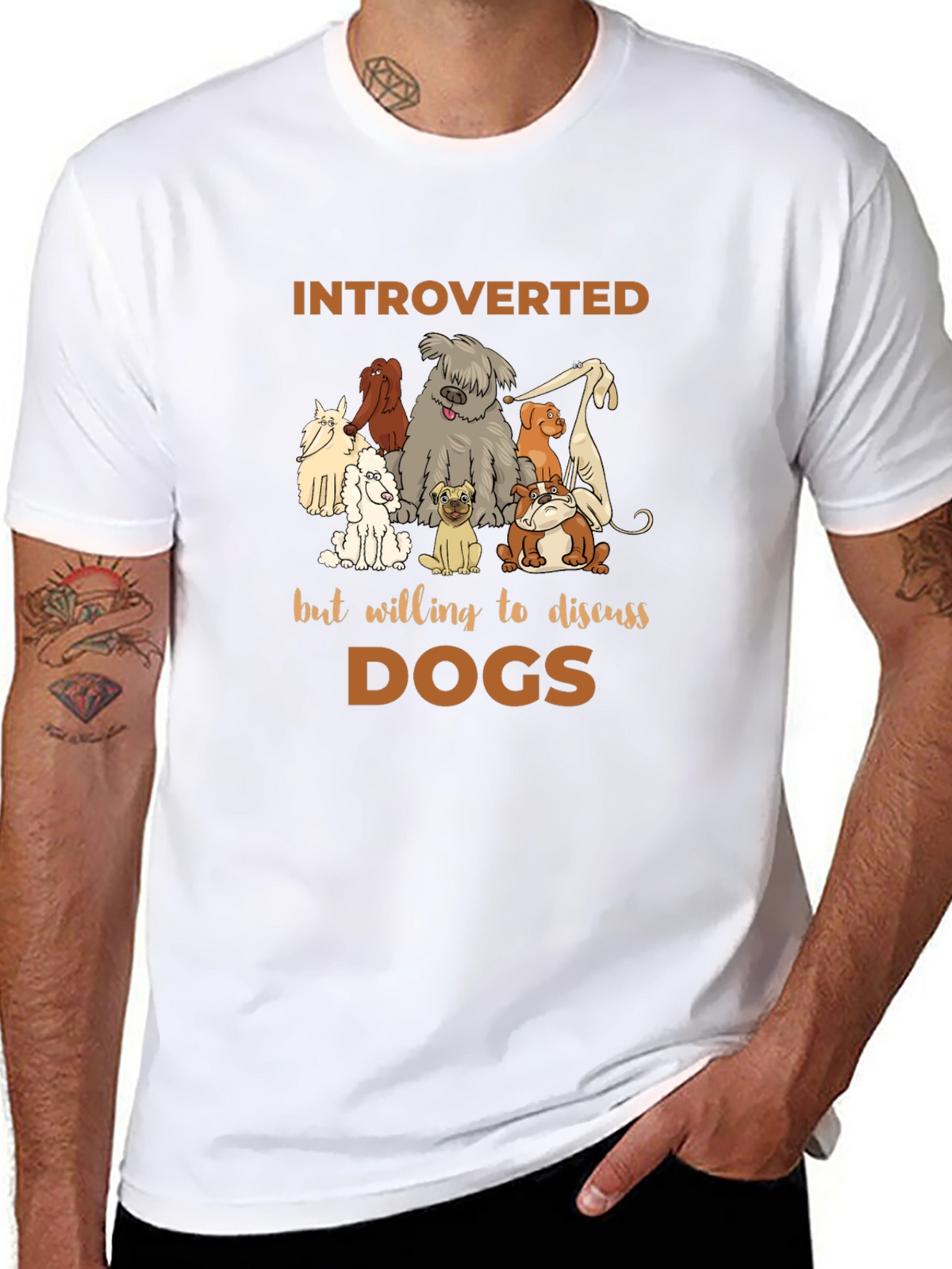 Introverted Dog Lover T-Shirt