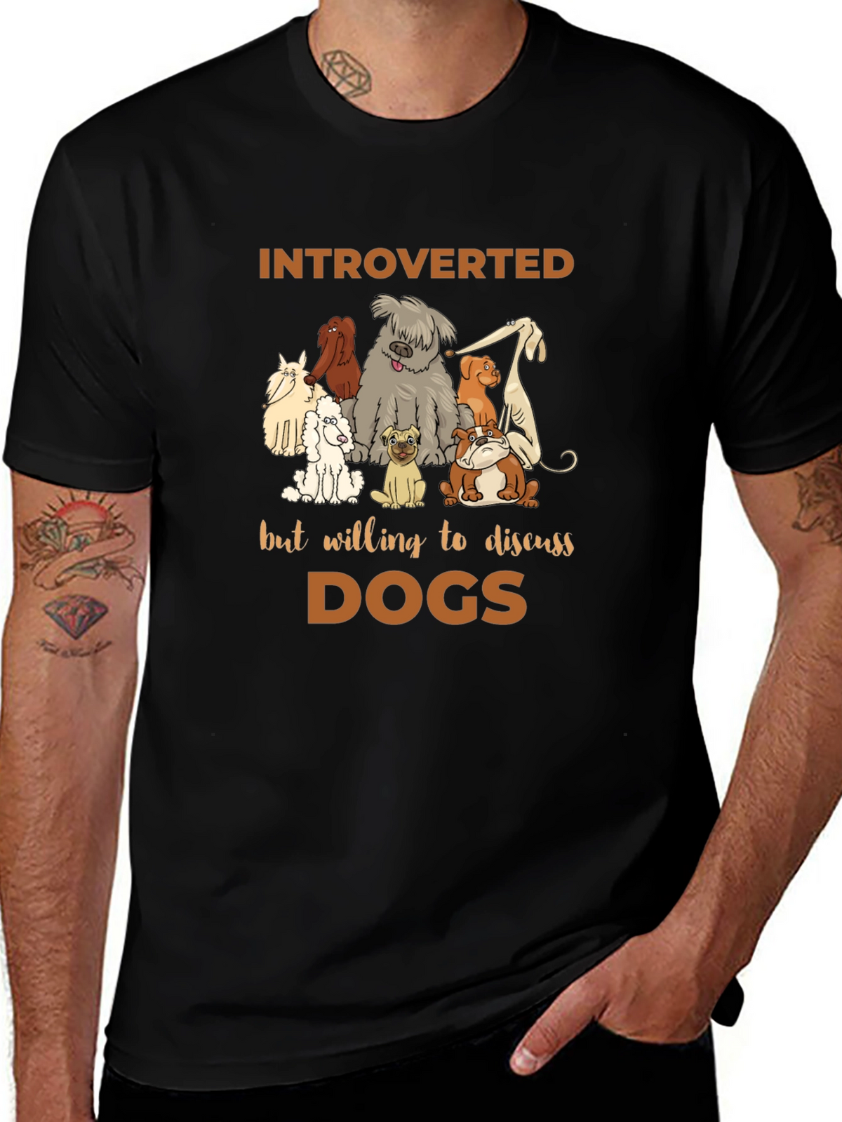 Introverted Dog Lover T-Shirt