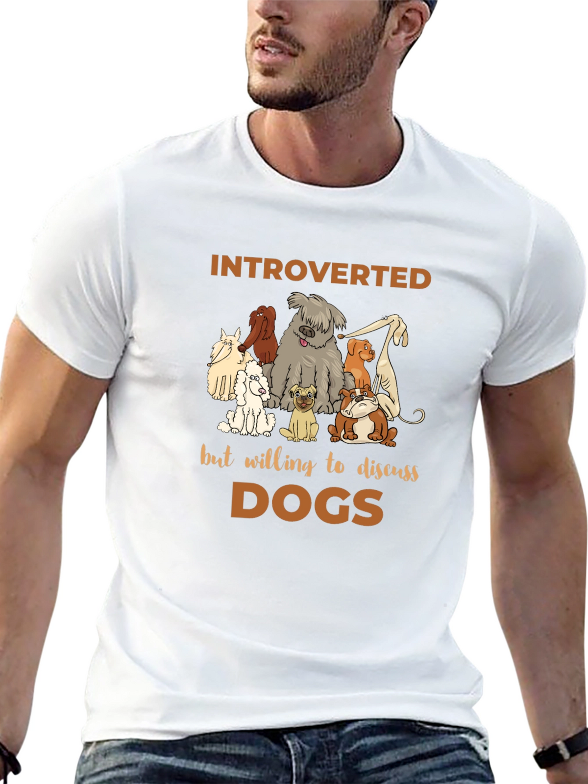 Introverted Dog Lover T-Shirt