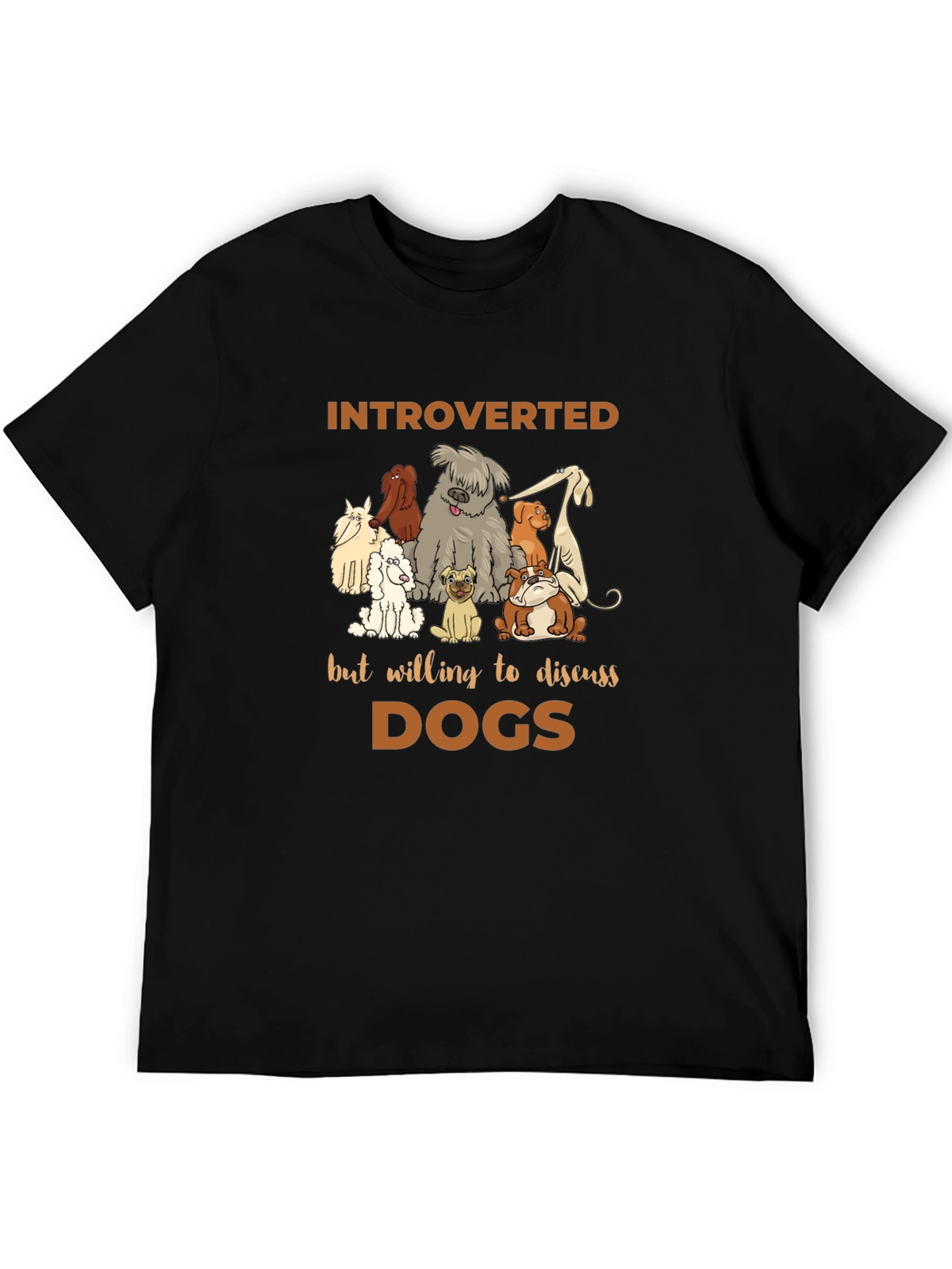 Introverted Dog Lover T-Shirt