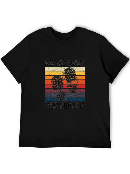 Mud Running Retro T-Shirt