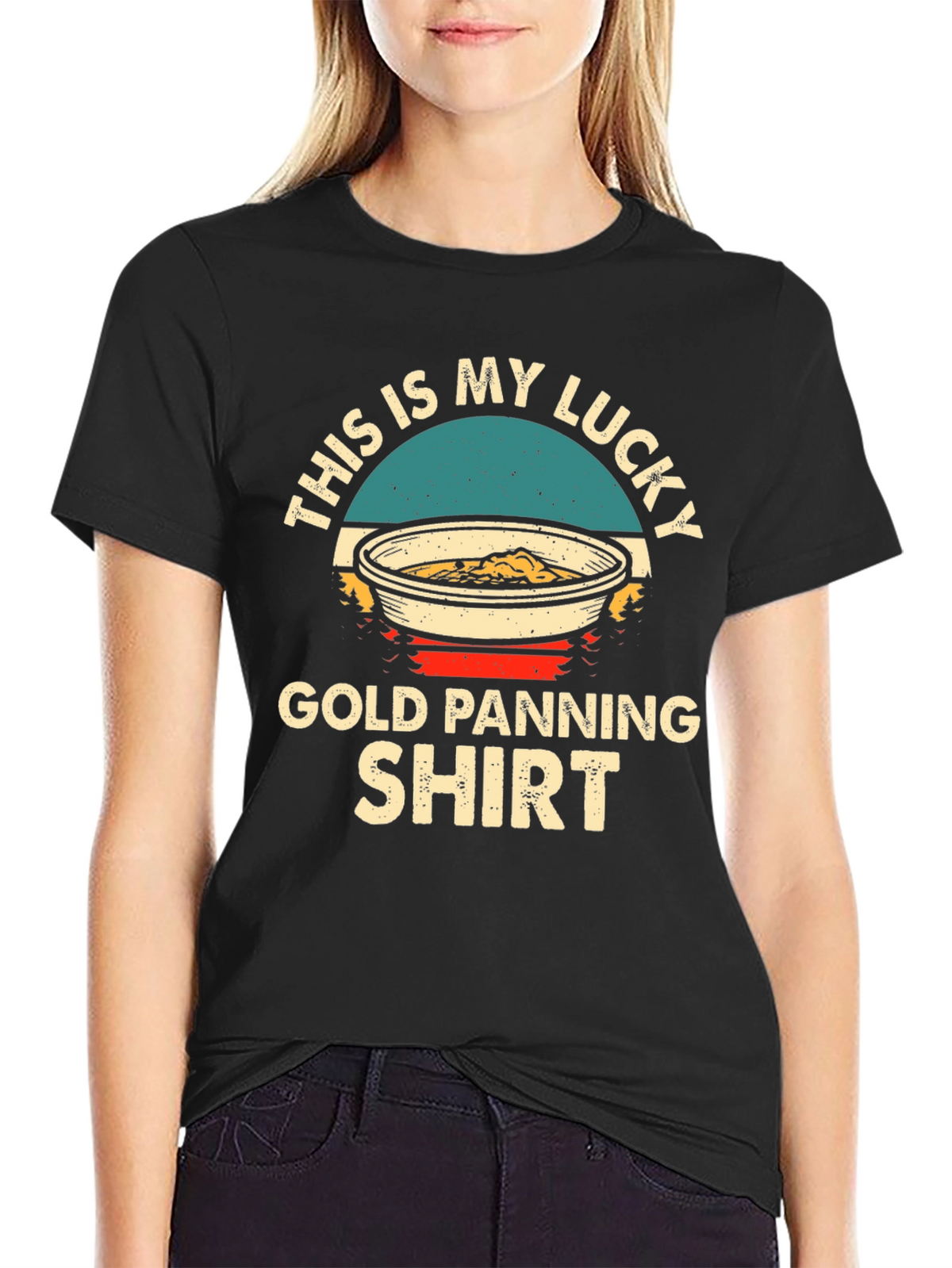 Lucky Gold Panning T-Shirt