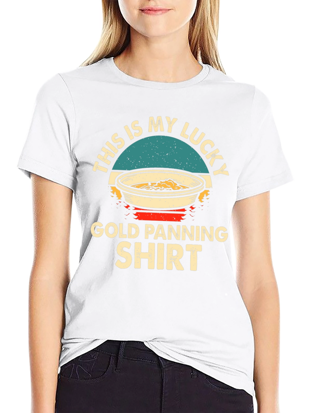 Lucky Gold Panning T-Shirt