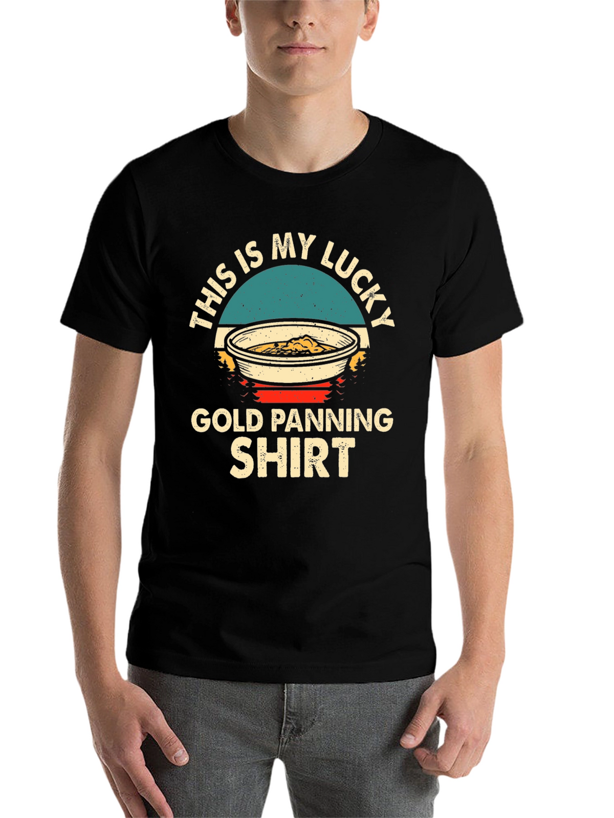 Lucky Gold Panning T-Shirt