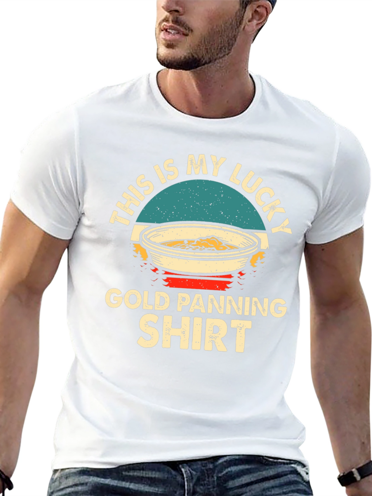 Lucky Gold Panning T-Shirt