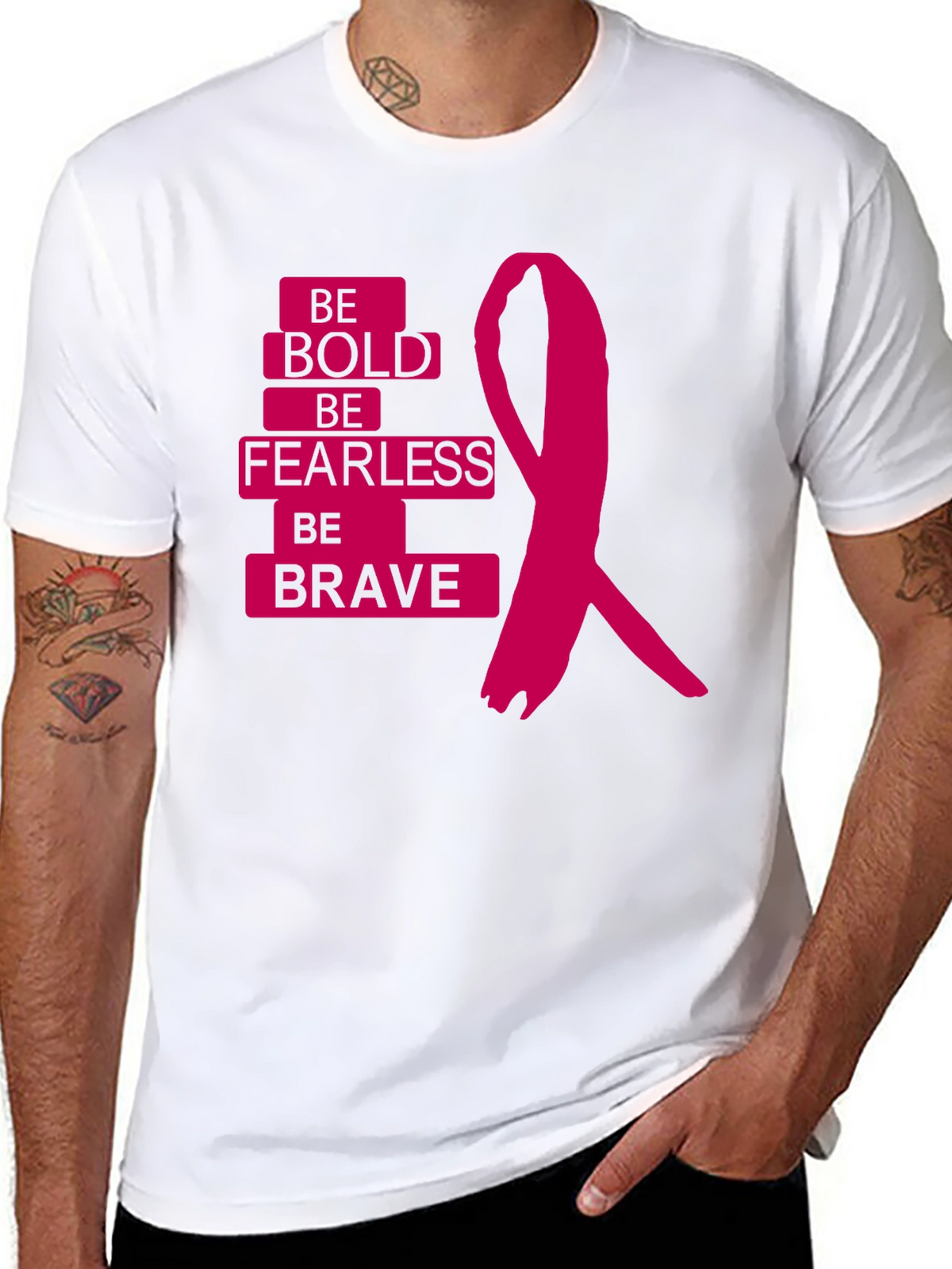Be Bold Be Fearless Be Brave T-Shirt