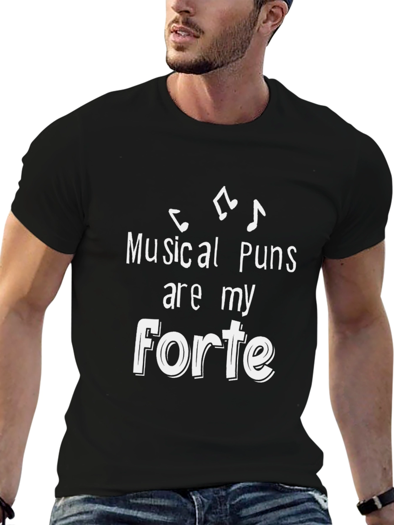 Musical Puns Forte T-Shirt
