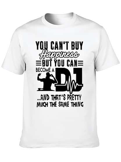 DJ Happiness T-Shirt - Music Lover Tee