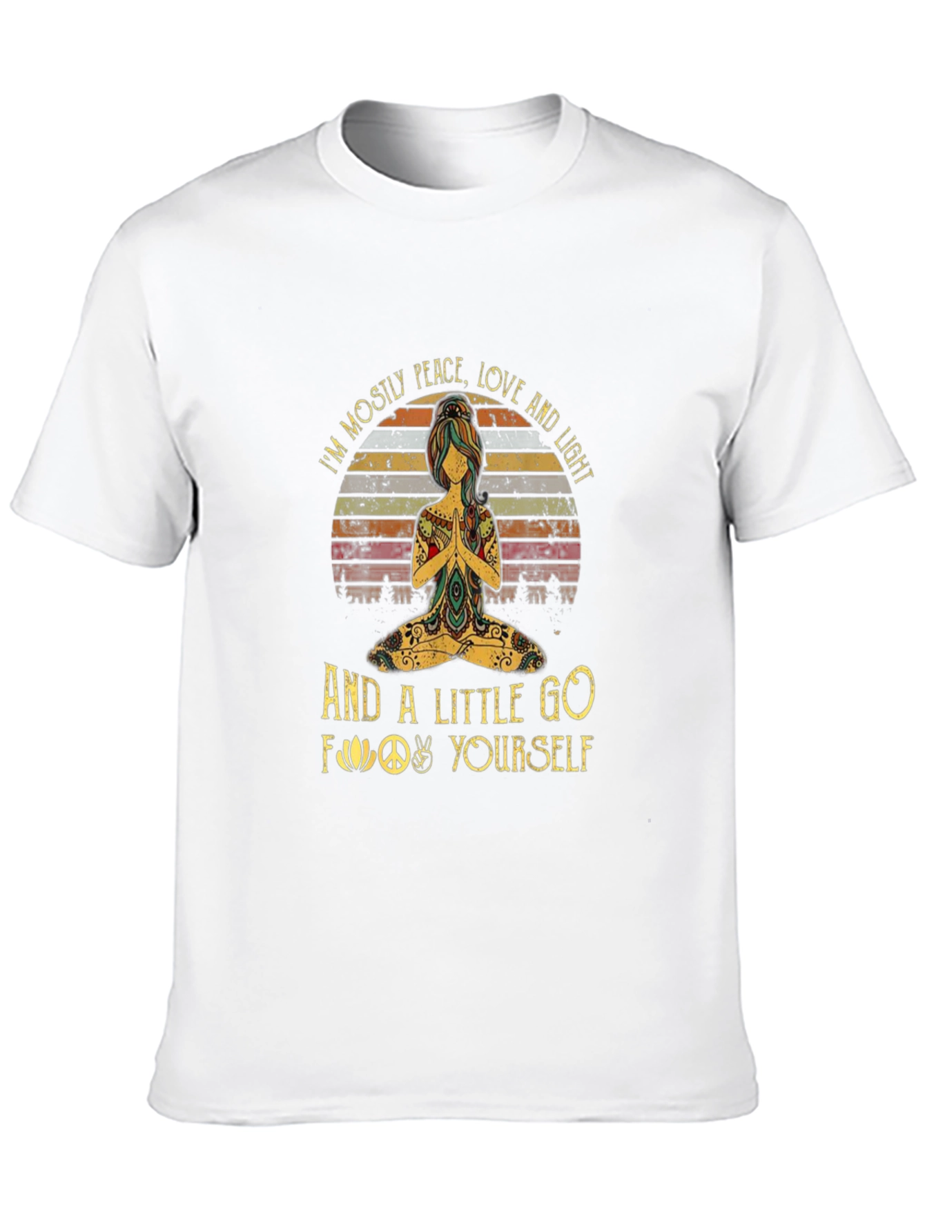 Peace Love & Light Graphic T-Shirt