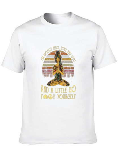 Peace Love & Light Graphic T-Shirt