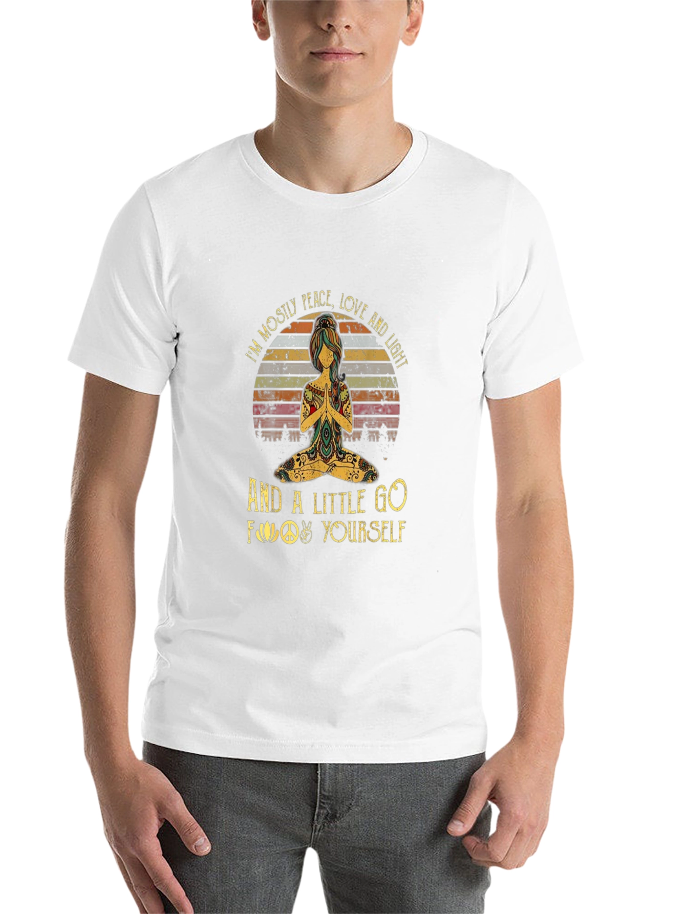 Peace Love & Light Graphic T-Shirt