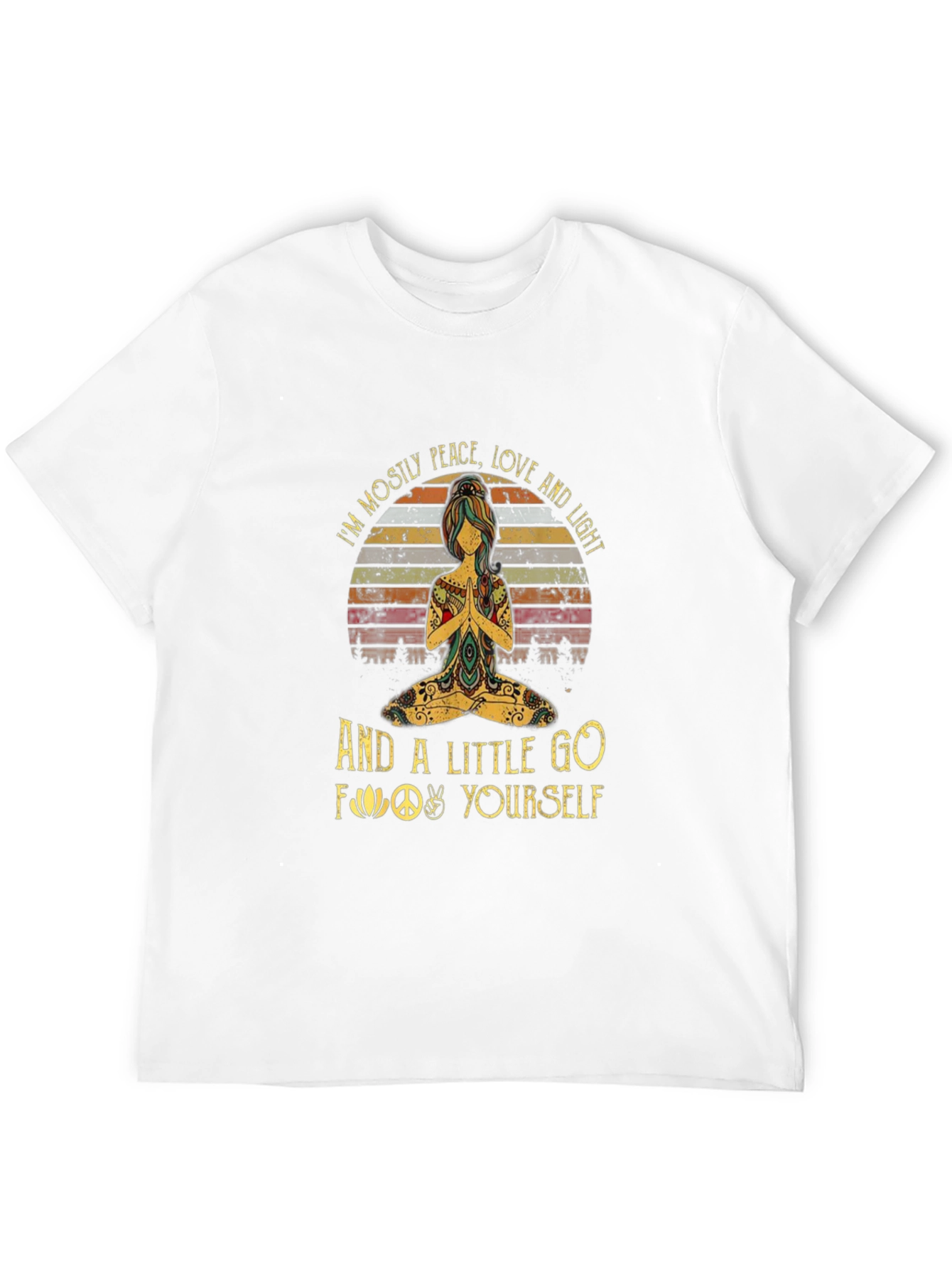 Peace Love & Light Graphic T-Shirt