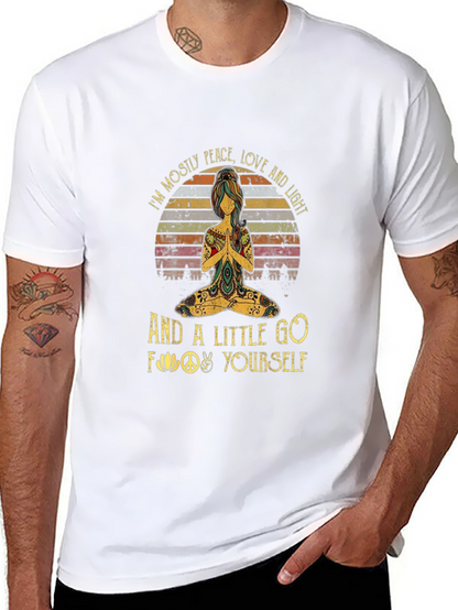 Peace Love & Light Graphic T-Shirt