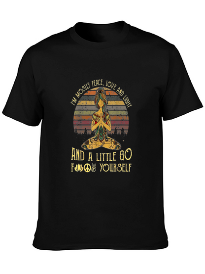 Peace Love & Light Graphic T-Shirt