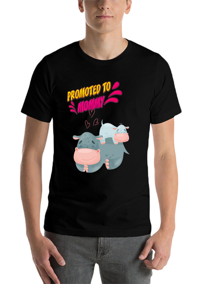 Promoted to Mommy Hippo T-Shirt