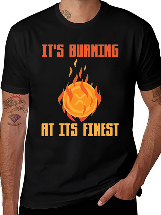 Burning Cryptocurrency T-Shirt