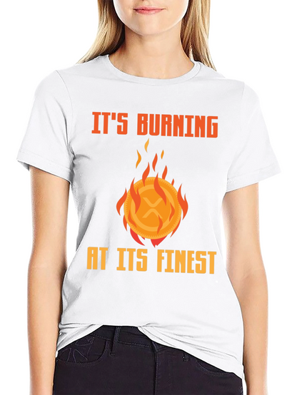 Burning Cryptocurrency T-Shirt