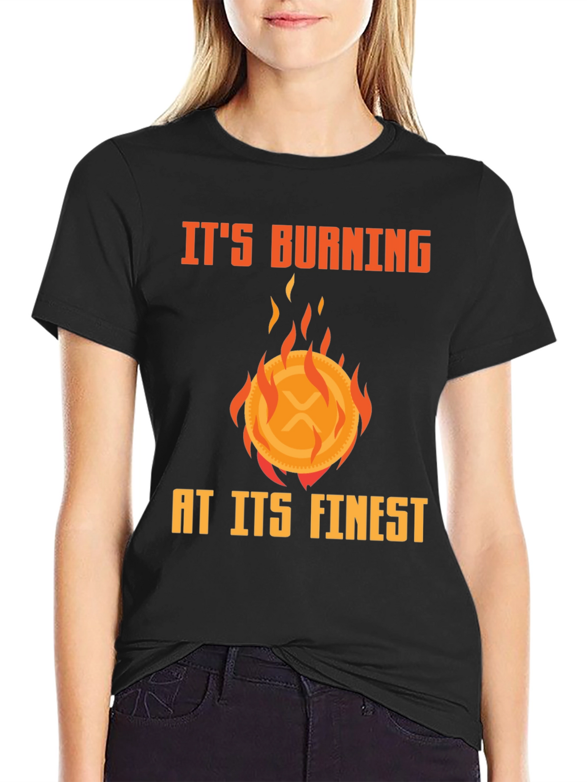 Burning Cryptocurrency T-Shirt