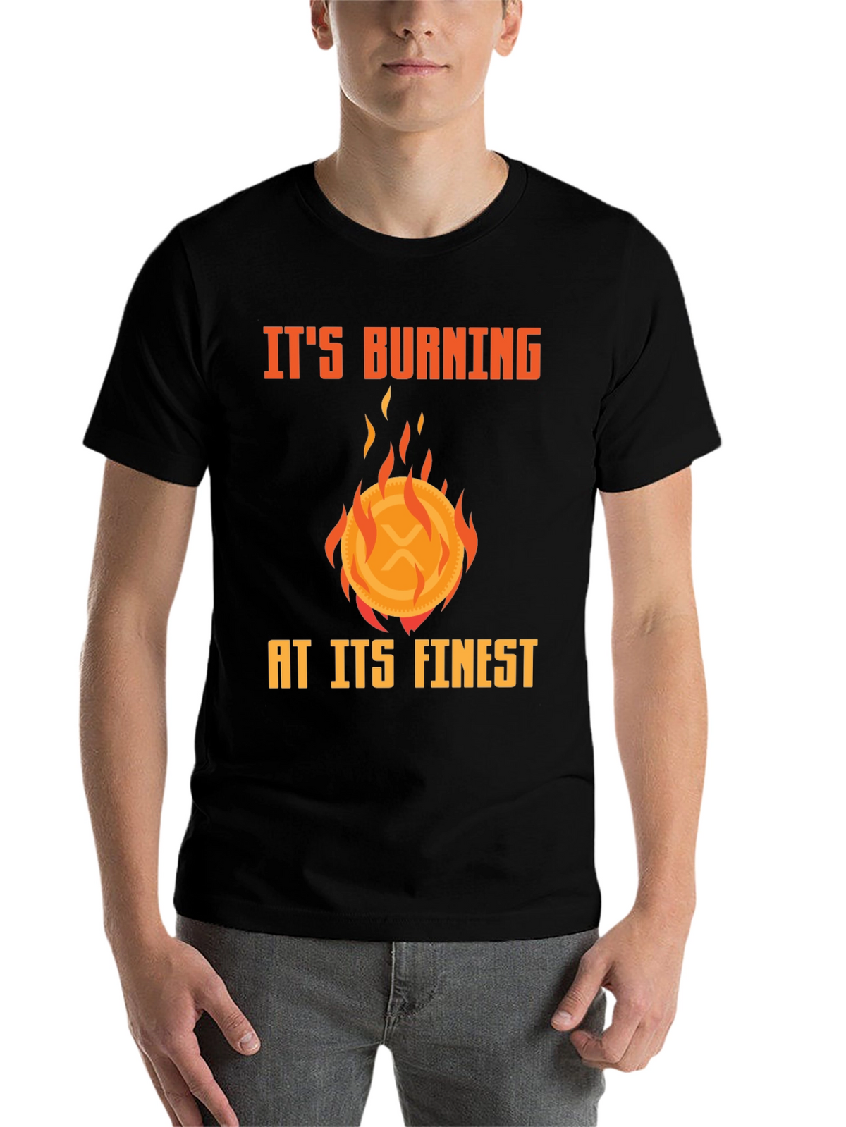 Burning Cryptocurrency T-Shirt